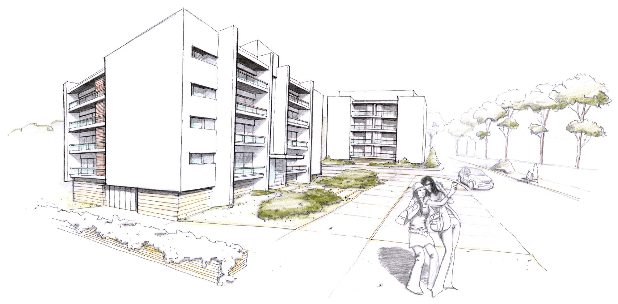 Abrantes – Lotissement 3 Bâtiments Habitation Colective