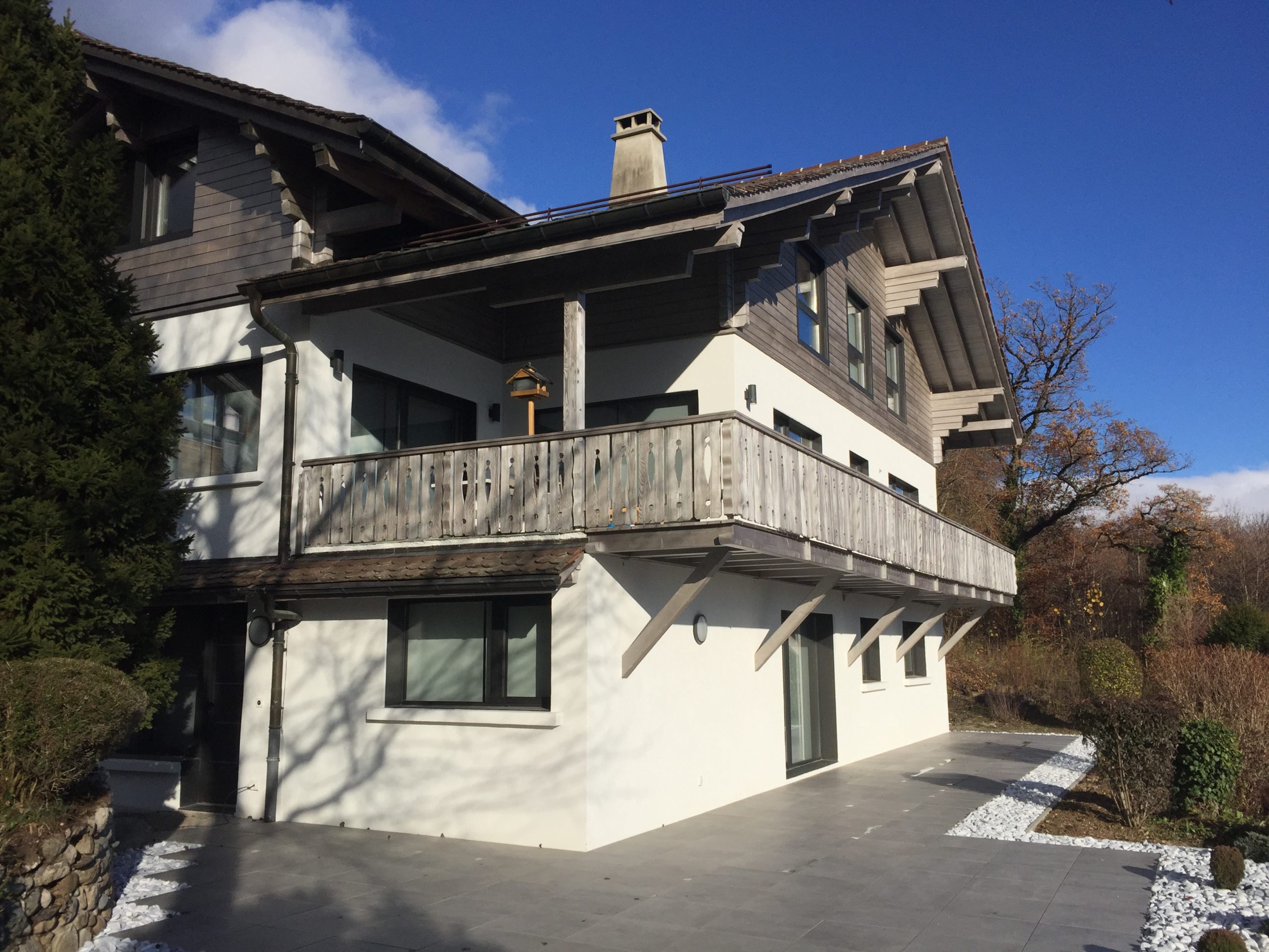 Genolier – Rénovation d’un Chalet